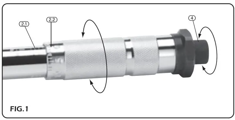 DRAPER 78639 Micrometer Adjustment Torque Wrenches Instructions - Fig 1