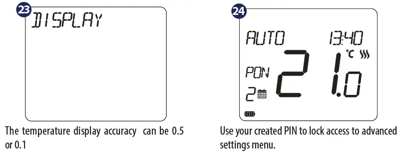 Accessing Advanced Settings Menu 5