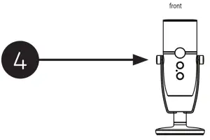 AKG Ara USB Condenser Microphone - front