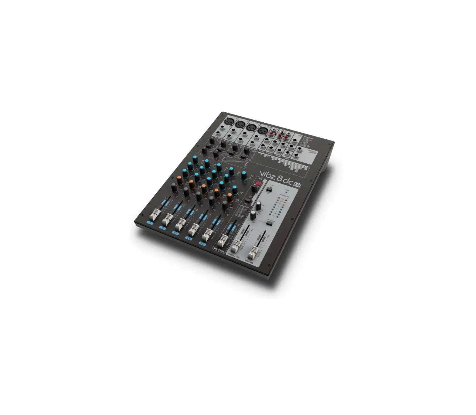 Ld Systems Ldvibz8dc 8-channel Mixing Console With Dfx And Compressor User Manual