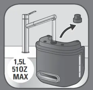 Tefal IT3440 Pro Style Upright Garment Steamer - BEFORE USE 2