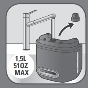 Tefal IT3440 Pro Style Upright Garment Steamer - DESCALING PROCEDURE 10