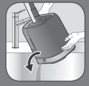 Tefal IT3440 Pro Style Upright Garment Steamer - DESCALING PROCEDURE 7