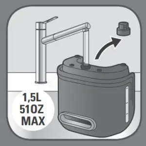 Tefal IT3440 Pro Style Upright Garment Steamer - DURING USE 4