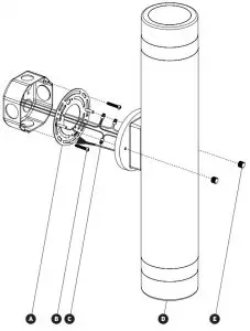 artika 21OUT-C7-PSS LED Wall Light - 2