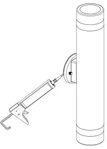 artika 21OUT-C7-PSS LED Wall Light - APPLY SEALANT