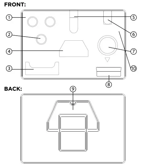 MagClick 7143 34GY Fast Wireless Charging Desk Organizer