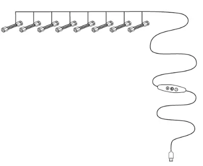 Magical Goods PCL-192-M LED Curtain Lights Premium Version fig4