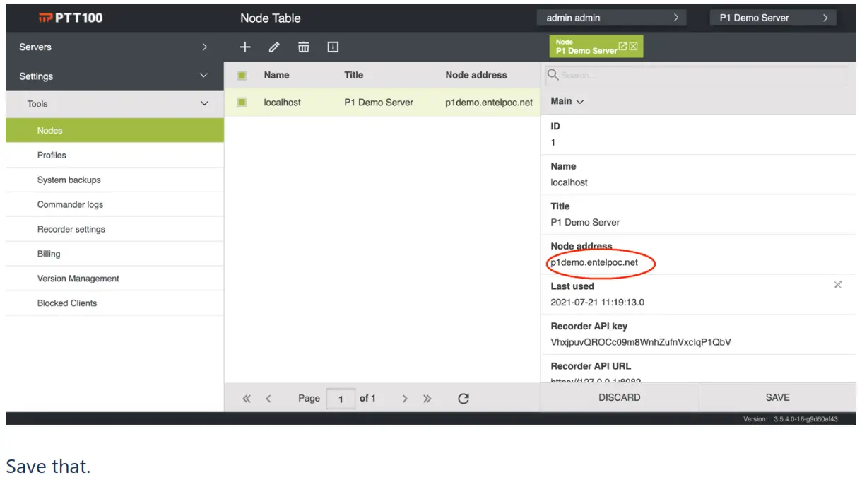 DELL P1 Entel Private Server Software for PoC Service - Server