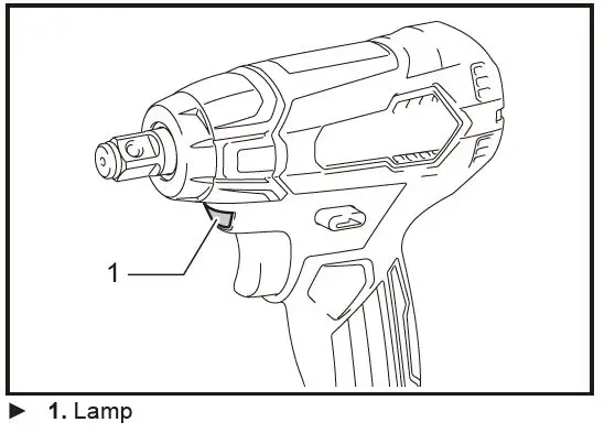 makita DTW181 Cordless Impact Wrench FIG-5.1