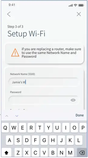 CUMBERLAND CONNECT Setting up your Wi-Fi and CCFiber SmartIQ App FIG 5