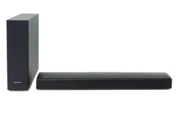 Bauhn 2.1 Dolby Atmos Sooundbar With Wireless Subwoofer User Guide
