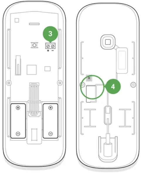 Ajax Online AJMPO MotionProtect Outdoor Wireless Motion Detector - Power Supply2