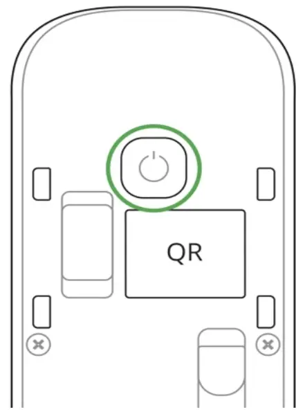 Ajax Online AJMPO MotionProtect Outdoor Wireless Motion Detector - device to the hub1