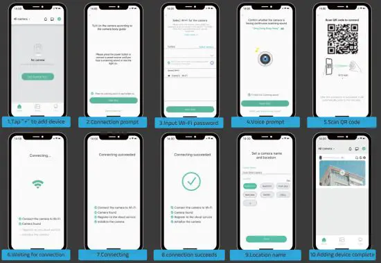 Wisezec Intelligent Technology V1 VN DB01 IP Camera - wifi set up