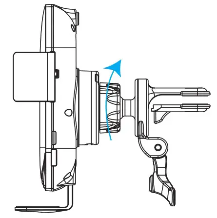 Shenzhen Itian Technology C26 Wireless Car Charger - Drop-down Holder Structure Description. 4