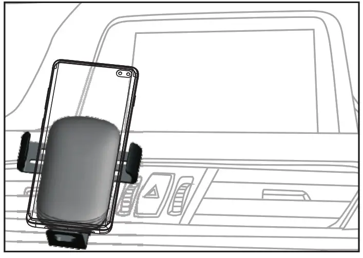 Shenzhen Itian Technology C26 Wireless Car Charger - Drop-down Holder Structure Description. 6