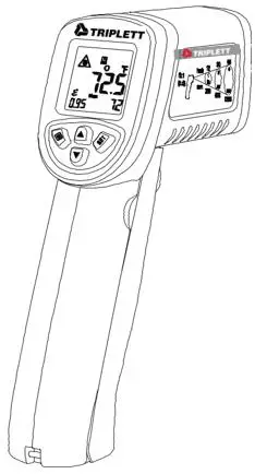 Triplett Irt227 Ir Thermometer With Type K User Manual
