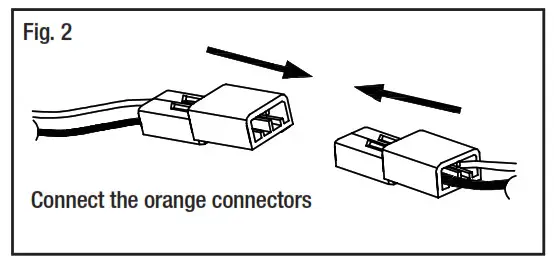 Round Flat Panel Recessed Downlight - Connecting the terminals