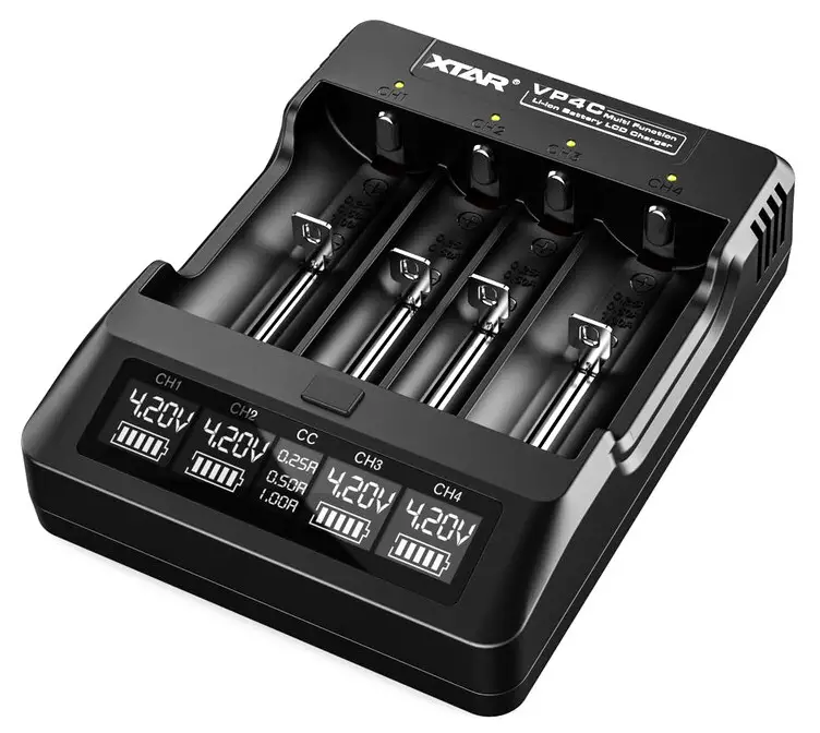 VARTA LCD Plug Charger for Cylindrical Product