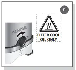 FARBERWARE Deep Fryer with Oil Filtration - OIL FILTRATION 1