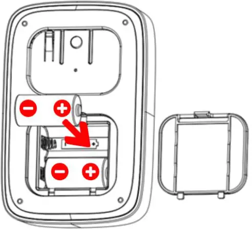 Z-Wave Security Keypad-batteries