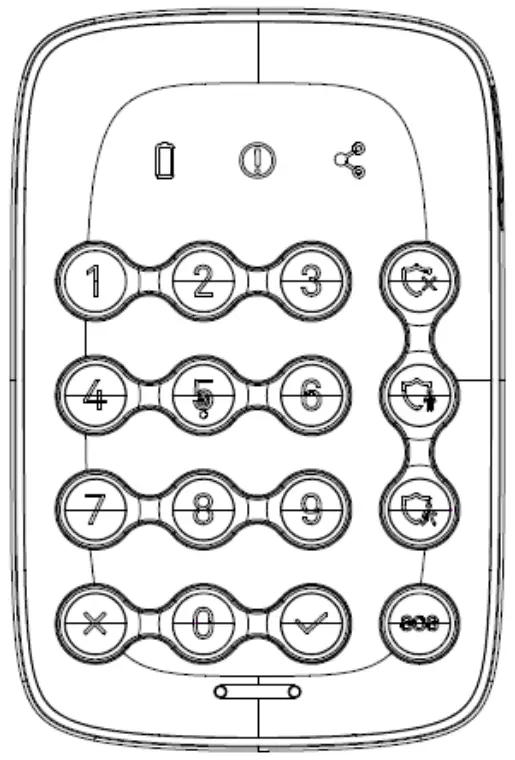 Z-Wave Security Keypad- lo