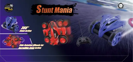 RODEO DRIVE RD19003 7 2PK Side Scratcher Red Bugster Blue R C