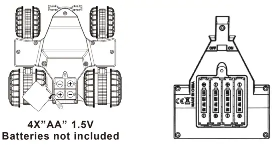 RODEO DRIVE RD19003 7 2PK Side Scratcher Red Bugster Blue R C - fig3