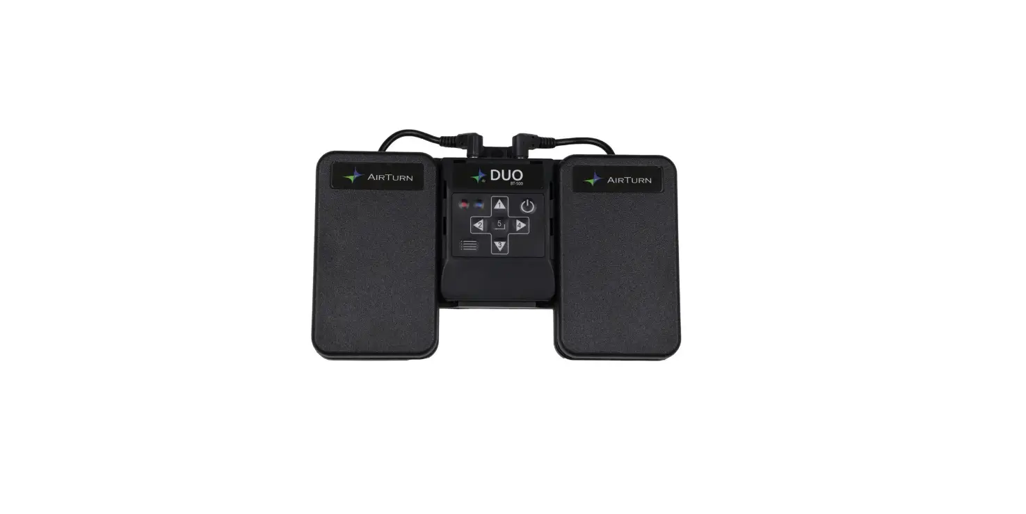Airturn Duo 500 Bluetooth Pedal Controller Instruction Manual