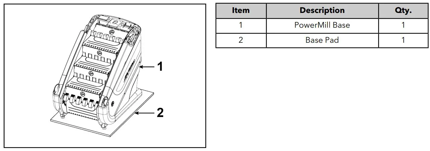 Life Fitness Power Mill Climber User Manual - Remove Base from Base Pad
