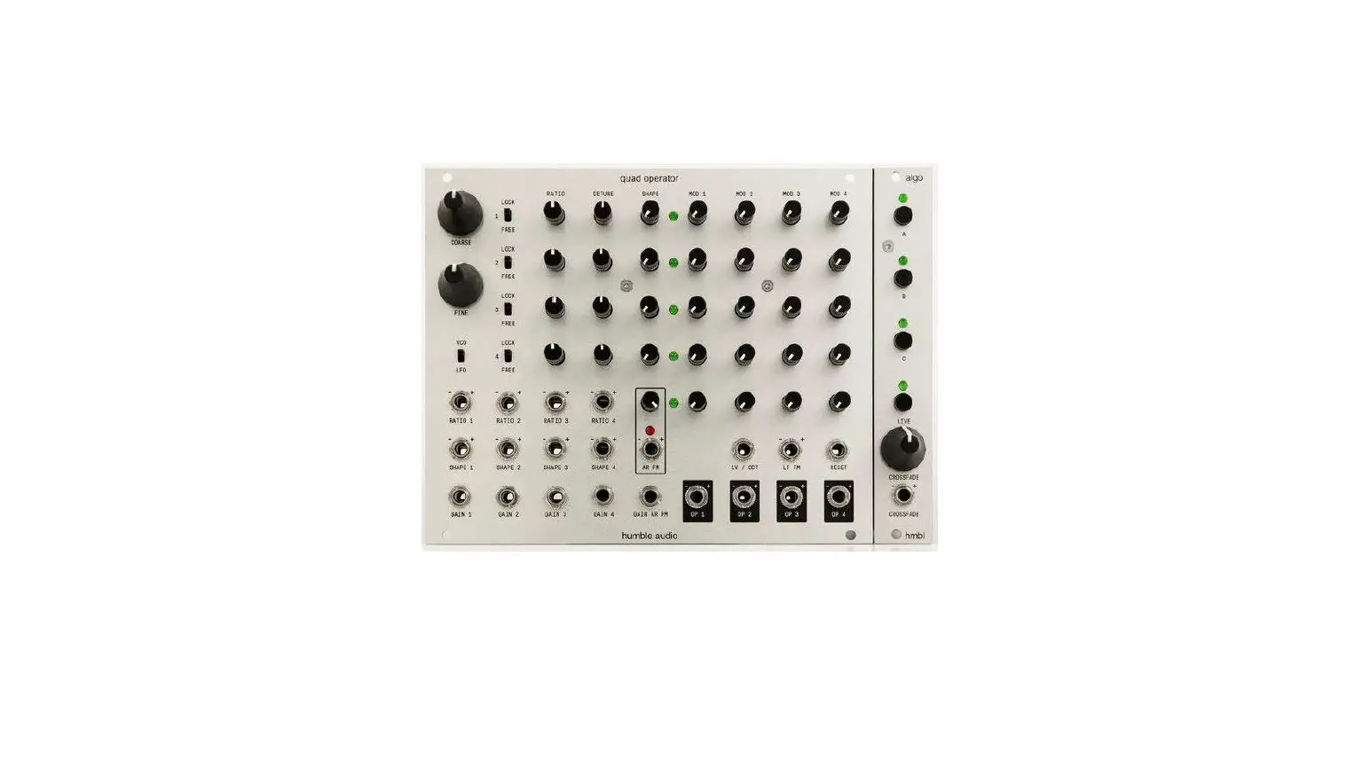 Humble Audio Syn0007034-000 Quad Operator Owner's Manual Humble Audio Syn0007034-000 Quad Operator Owner's Manual