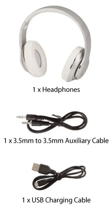 digitech Headphones Bluetooth Technology FM Radio - BOX Content