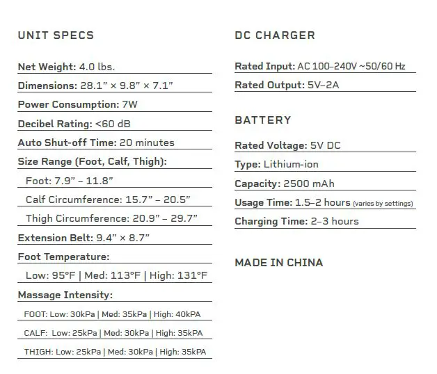 LifePro B0897B6Z68 RadiateX Calf and Foot Massager FIG 12