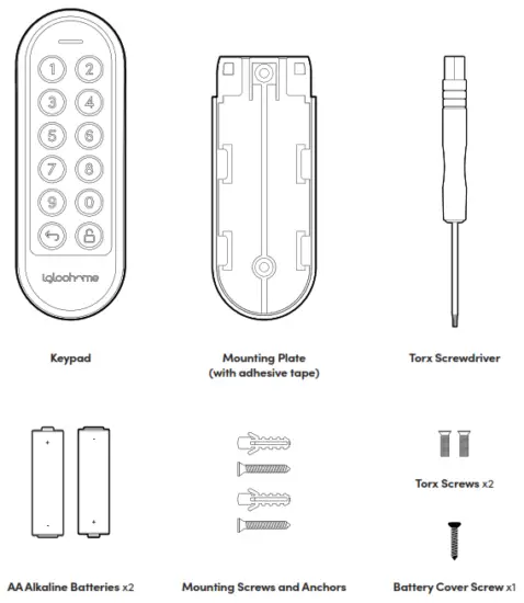 igloohome EK1 Keypad Smart Lock - fig