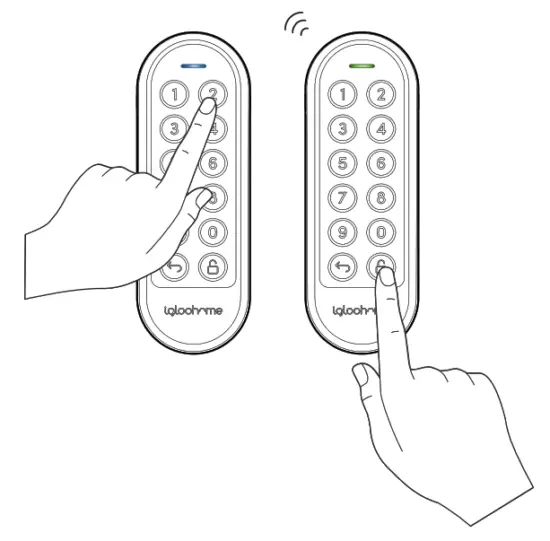 igloohome EK1 Keypad Smart Lock - unlock