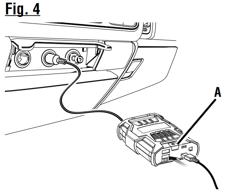 RYOBI RYi120A 120 WATT POWER INVERTER - fig 3