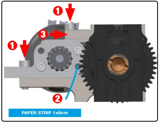 GEAR MESH ADJUSTMENT