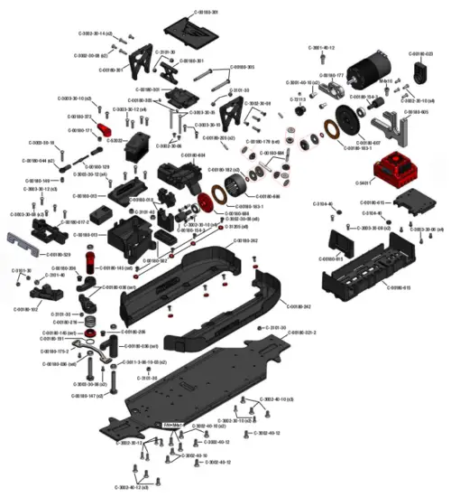 CHASSIS - EXPLODED VIEW