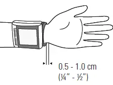 microlife BP3MY1-1P Wrist Blood Pressure Monitor fig 2