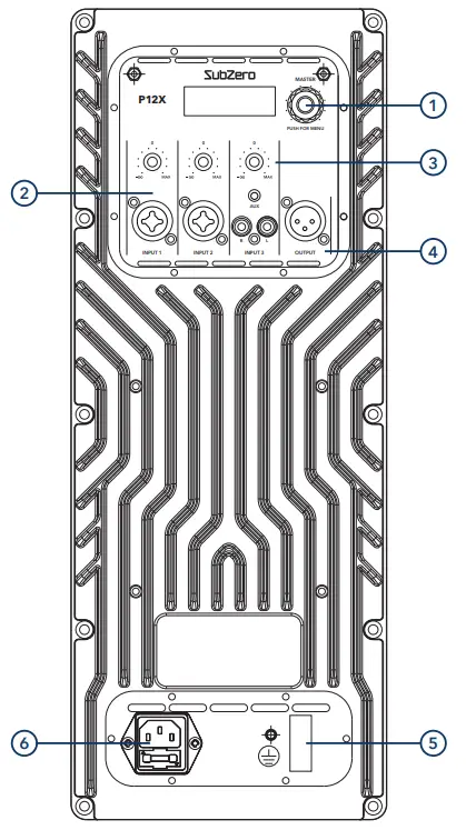 SubZero P12X Active DSP Speaker - OVERVIEW