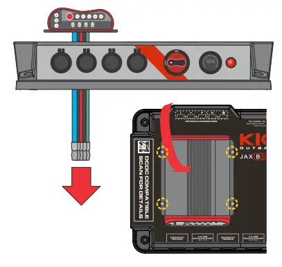 KICKASS KAJB Portable Power Station with Integrated 25A DCDC Charger - Mounting on box 3