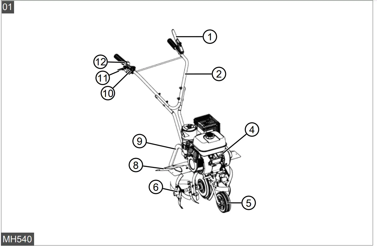 AL-KO-MH540-Compac-Petrol-Motor-Hoe-with-Ergonomic-Long-Handle-1