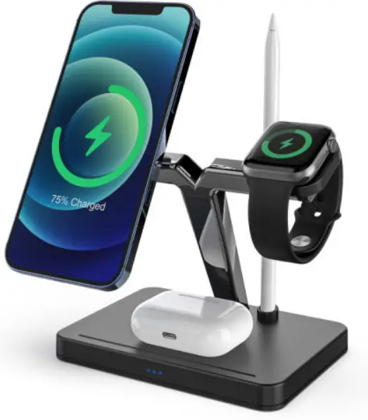 Shenzhenshi Maideshun Trsde A9 4-In-1 Multifunctional Wireless Charger