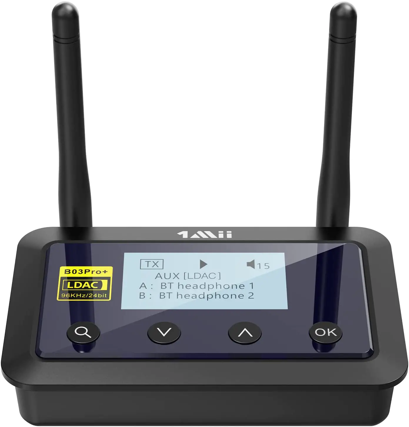 1Mii-B03Pro+-Bluetooth-5.0-Transmitter-Receiver-Certified-LDAC-for-TV-Home-Stereo