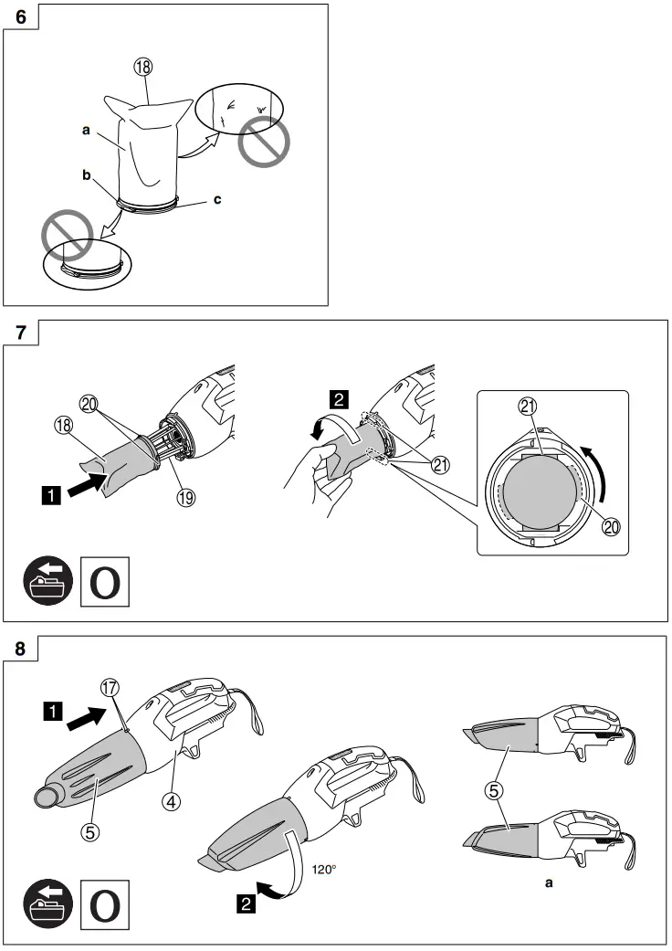 HiKOKI R 36DB Cordless Brush Cutter - 2