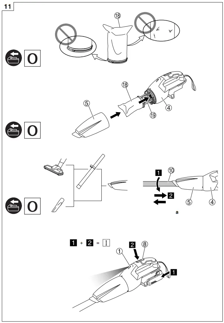 HiKOKI R 36DB Cordless Brush Cutter - 5