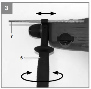 Einhell TH-RH 800 E Hammer Drill-fig3