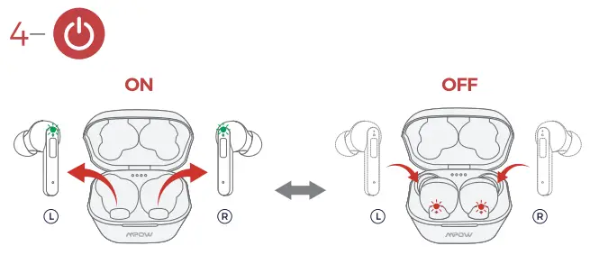 MPOW X3 ANC Earbuds -4