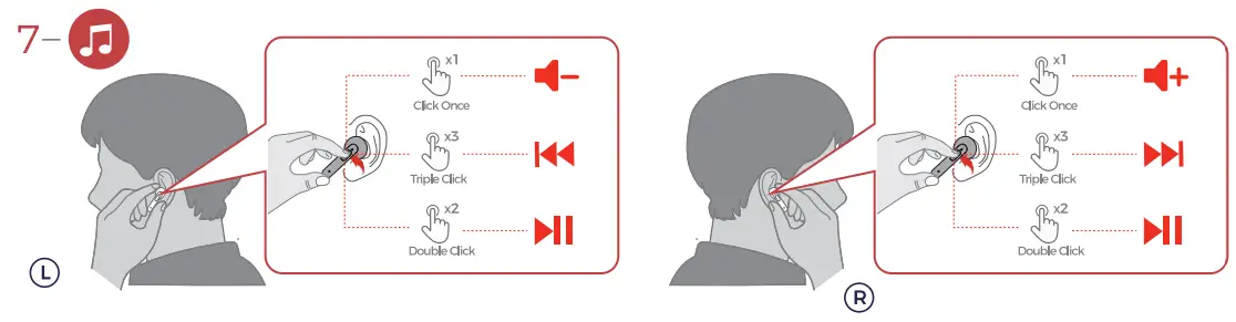 MPOW X3 ANC Earbuds -7